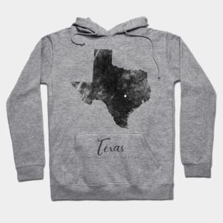 Texas state map Hoodie